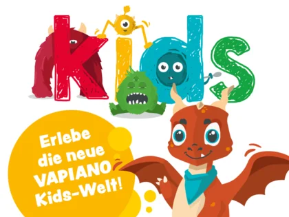 Kleine Monster verstecken sich hinter dem Wort "kids".